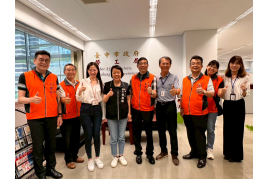 1140603本會黃俊理事長偕同公會監監事於114年6月3日（二）下午4點拜會台中市勞工局林淑媛局長